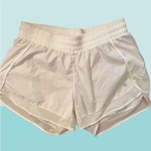Athleta White Athletic Shorts Lightweight Performance